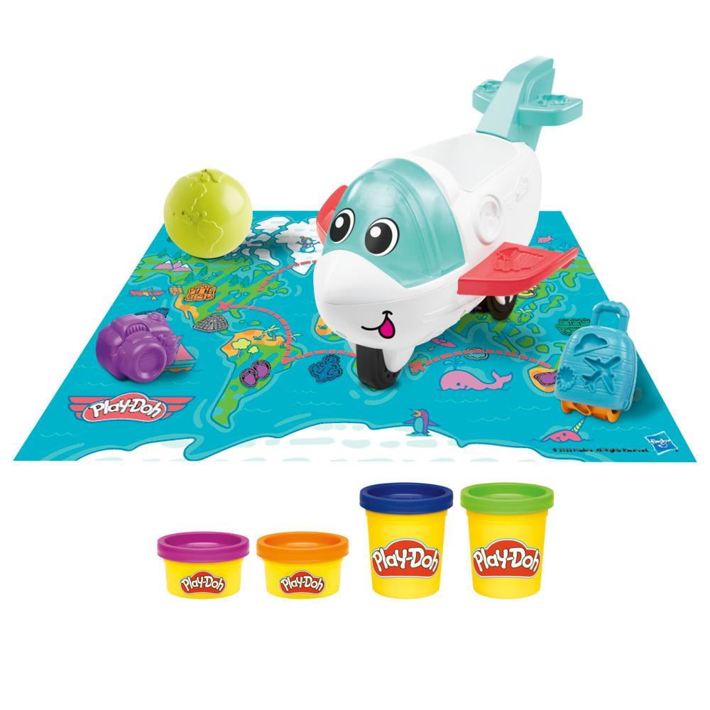 PlayDoh Airplane Explorer Starter Set for Kids Arts and Crafts