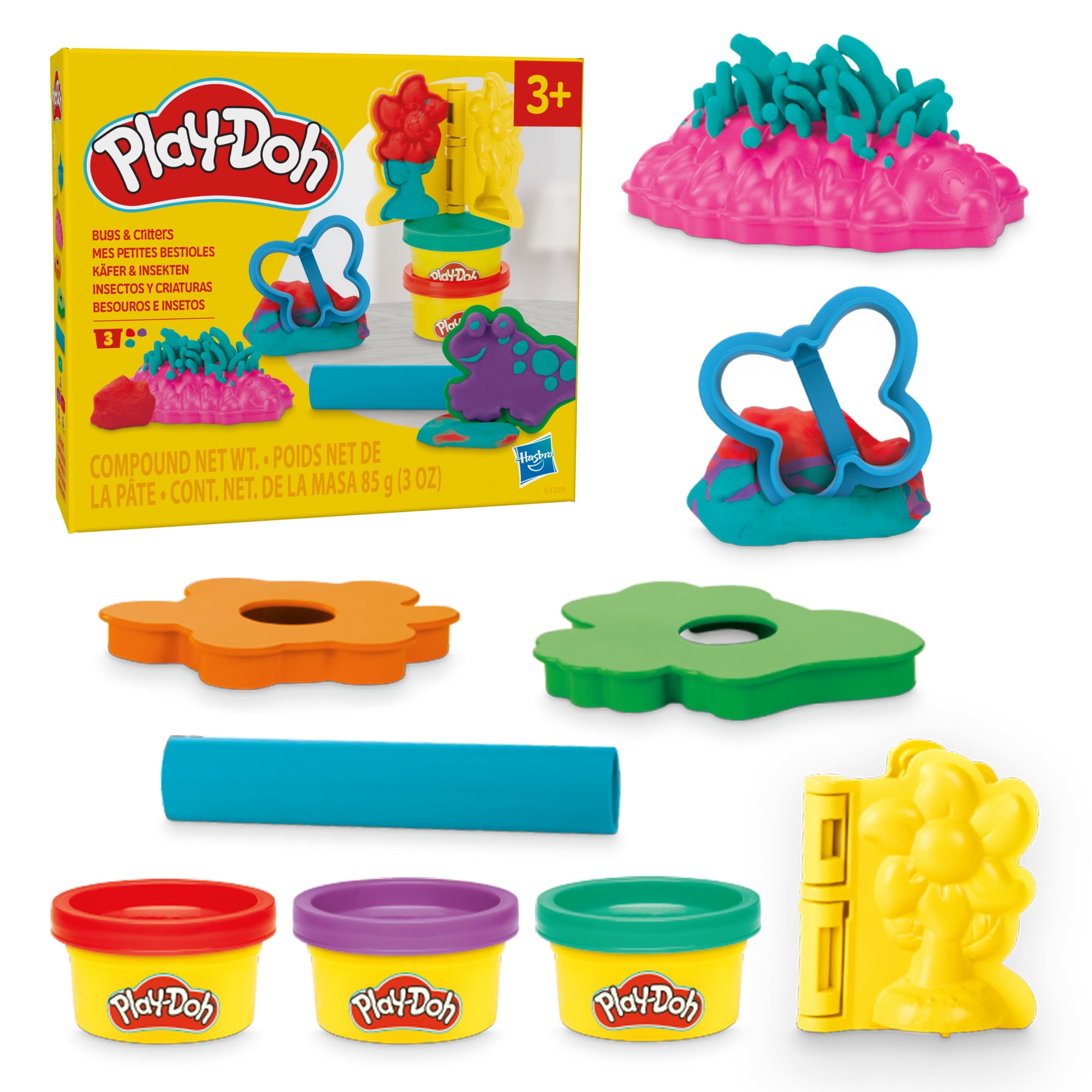 Play-Doh Bugs Critters, Arts Crafts Nature Toys for Kids 3+