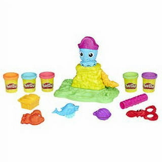 Inxens Playdough Molds and Cutters Play Dough Tools Set with Scissors kit  for Kids Age 4-8, 19 pcs