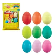Play-Doh Easter Bag, 9 Eggs for Party Favors & Kids Arts and Crafts, Easter Basket Stuffers
