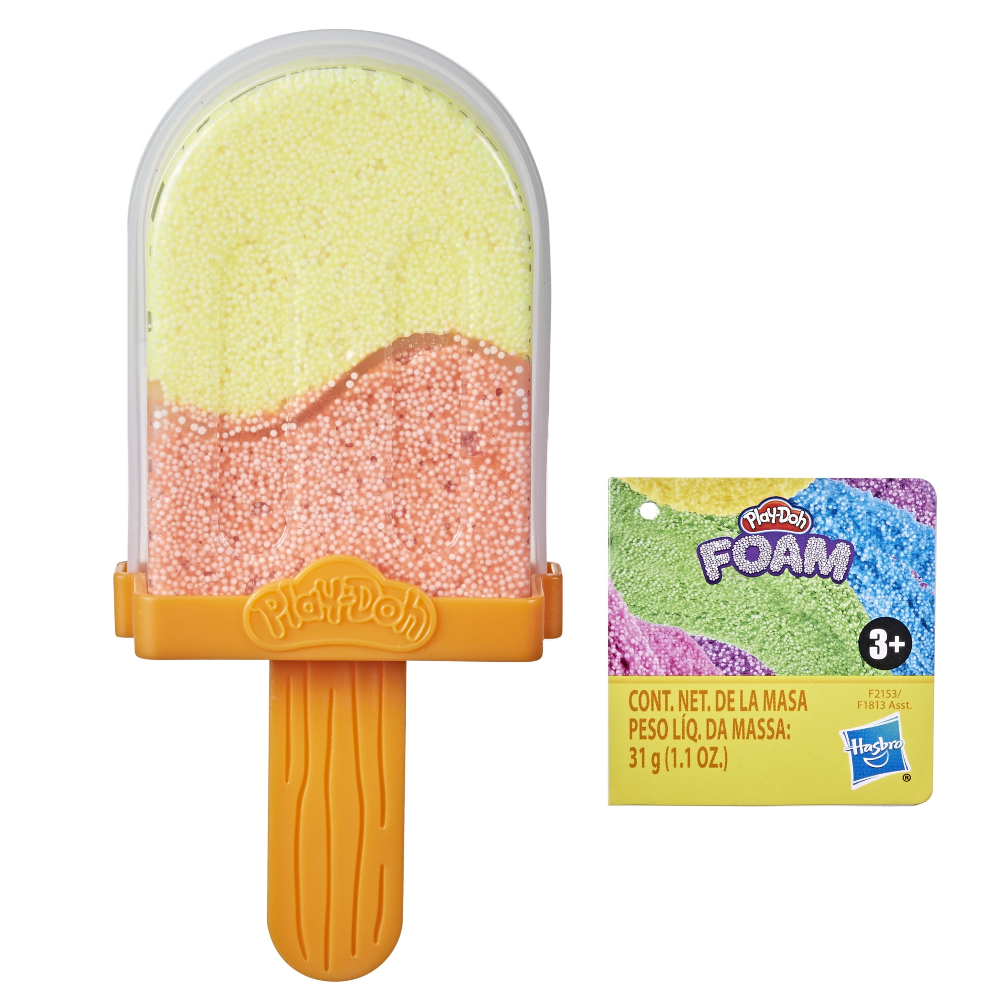 PlayDoh Foam Pops Modeling Foam Ice Cream Toy, 2 Different Colors