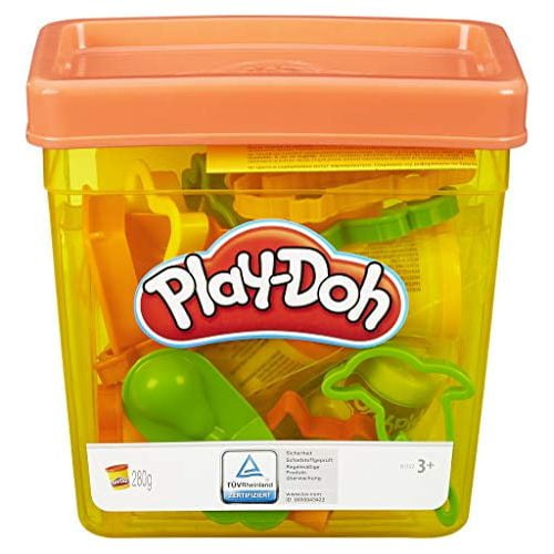 Play-Doh Fun Tub Playset, Great First Play-Doh Toy for Kids 3 Years and Up  with Storage, 18 Tools, 5 Non-Toxic Colors ( Exclusive)