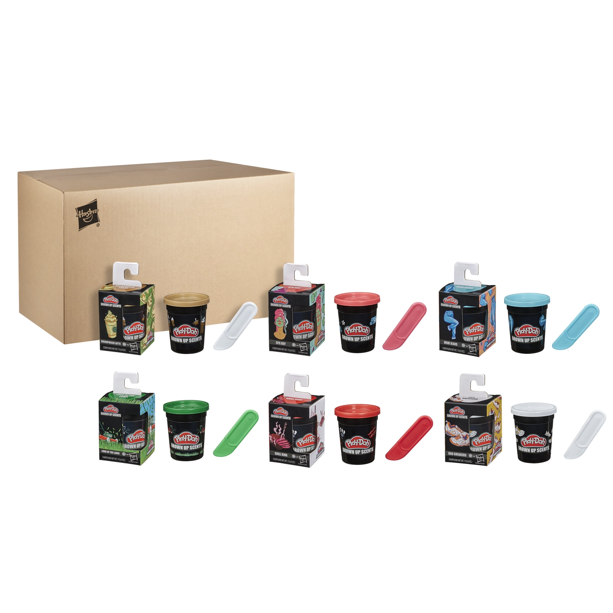 Play Doh Grown up Scents Multipack of Scented Compound 6 Colors of Compound
