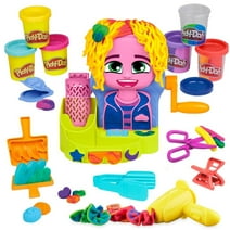 Play-Doh Hair Stylin' Salon Playset, Pretend Play Toy Set for Kids Ages 3+
