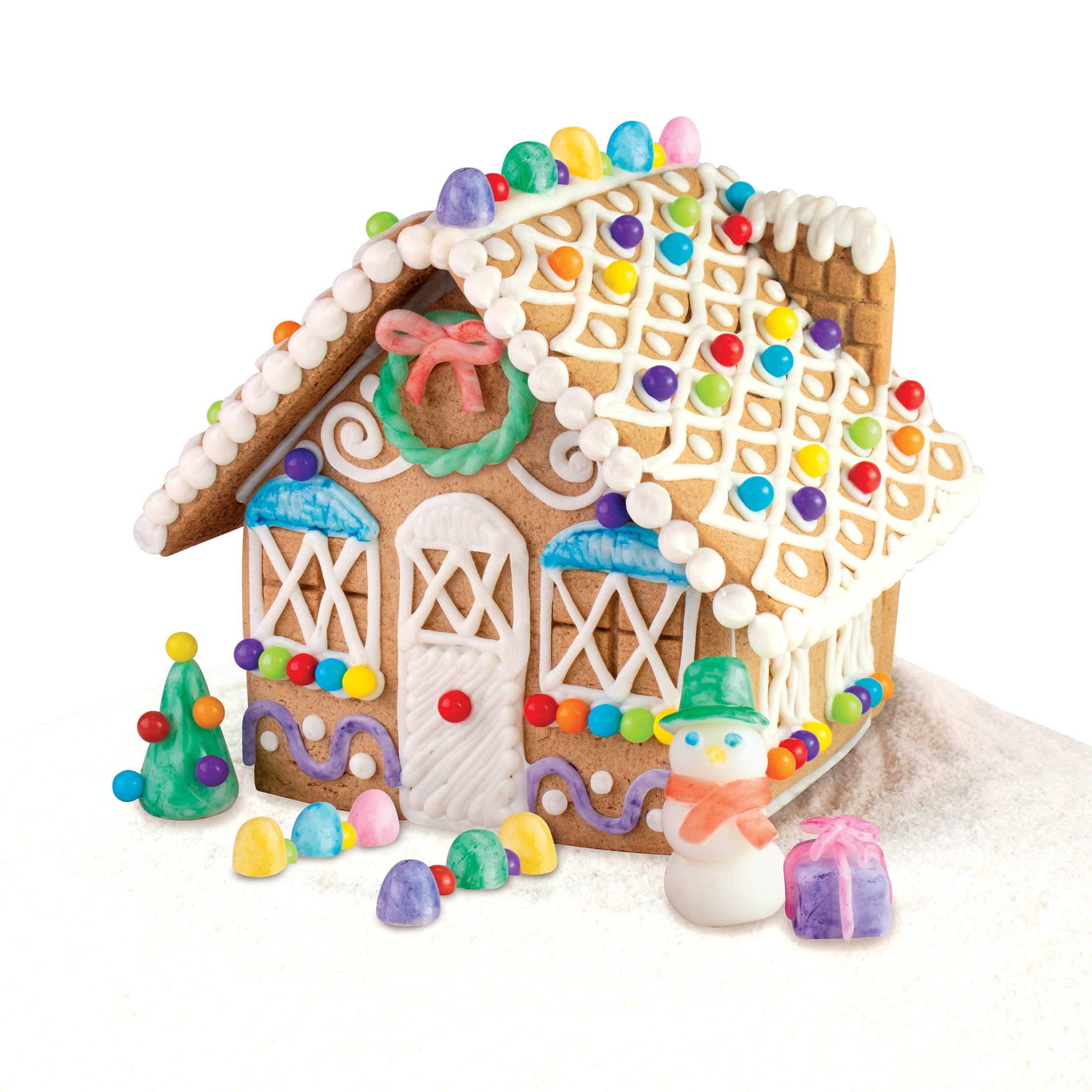 PlayDoh Holiday Gingerbread Cookie Decorating Kit, 21oz, 13 Count