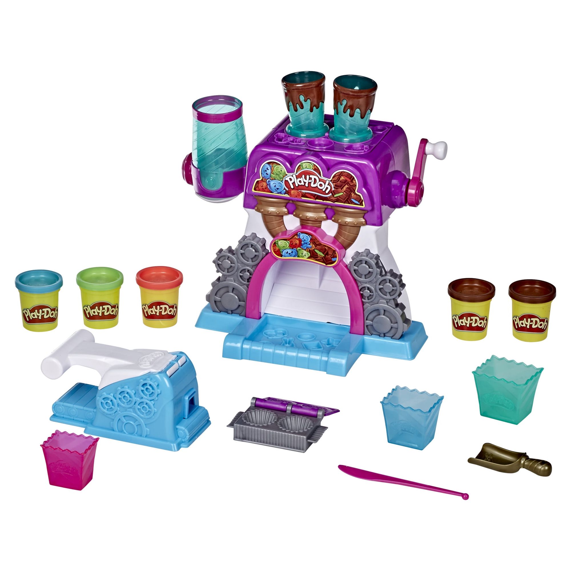 Play-Doh Kitchen Creations Candy Delight Play Dough Set - 5 Color (5 Piece) - image 1 of 11