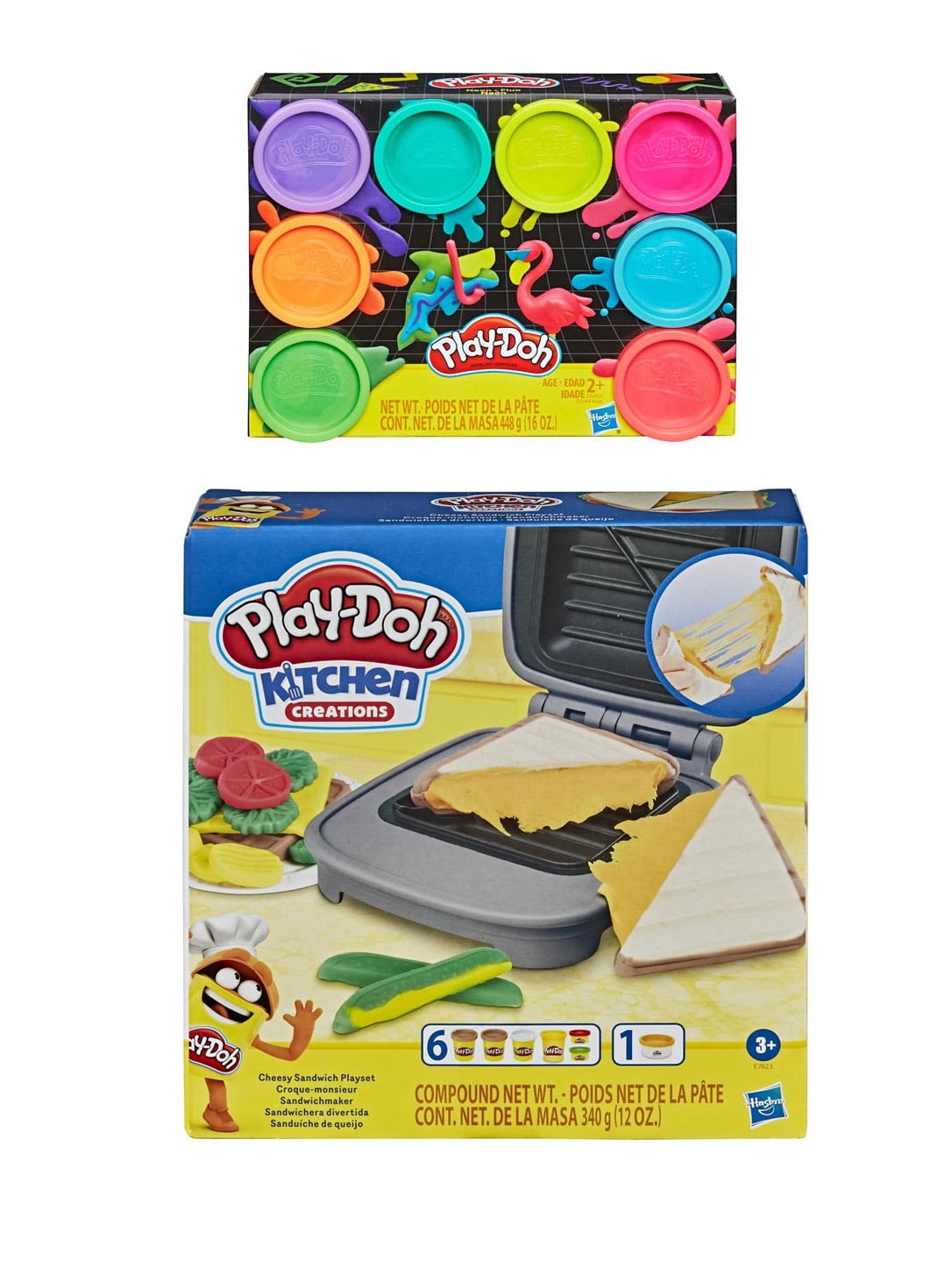 Play-Doh Kitchen Creations Cheesy Sandwich Play Food Set