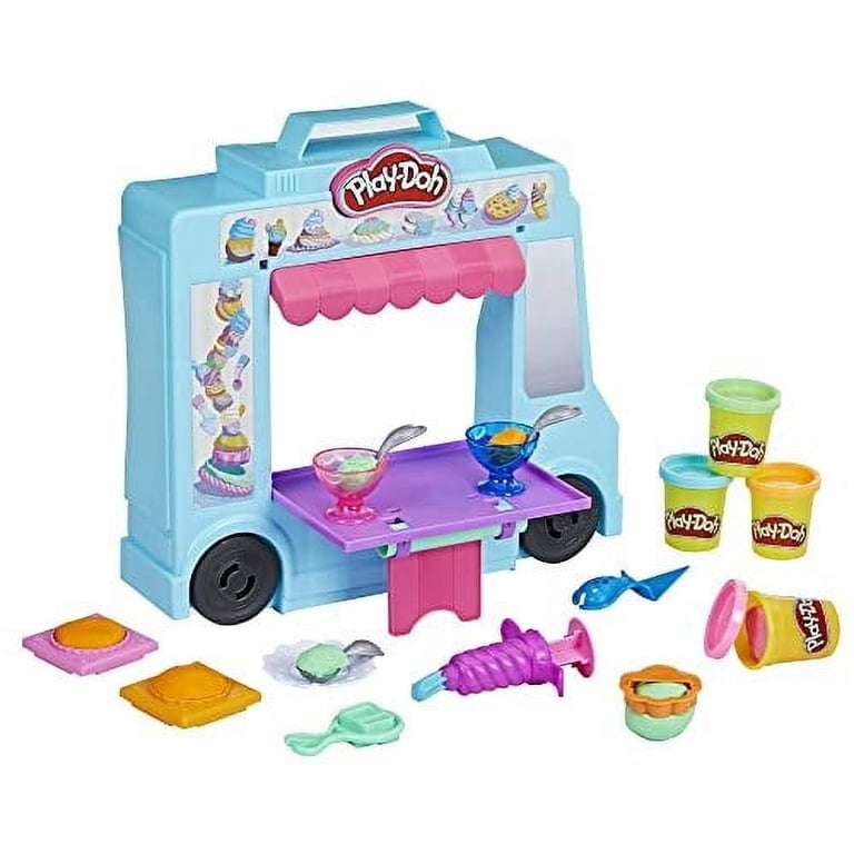 play doh plastilina fabrica de helados