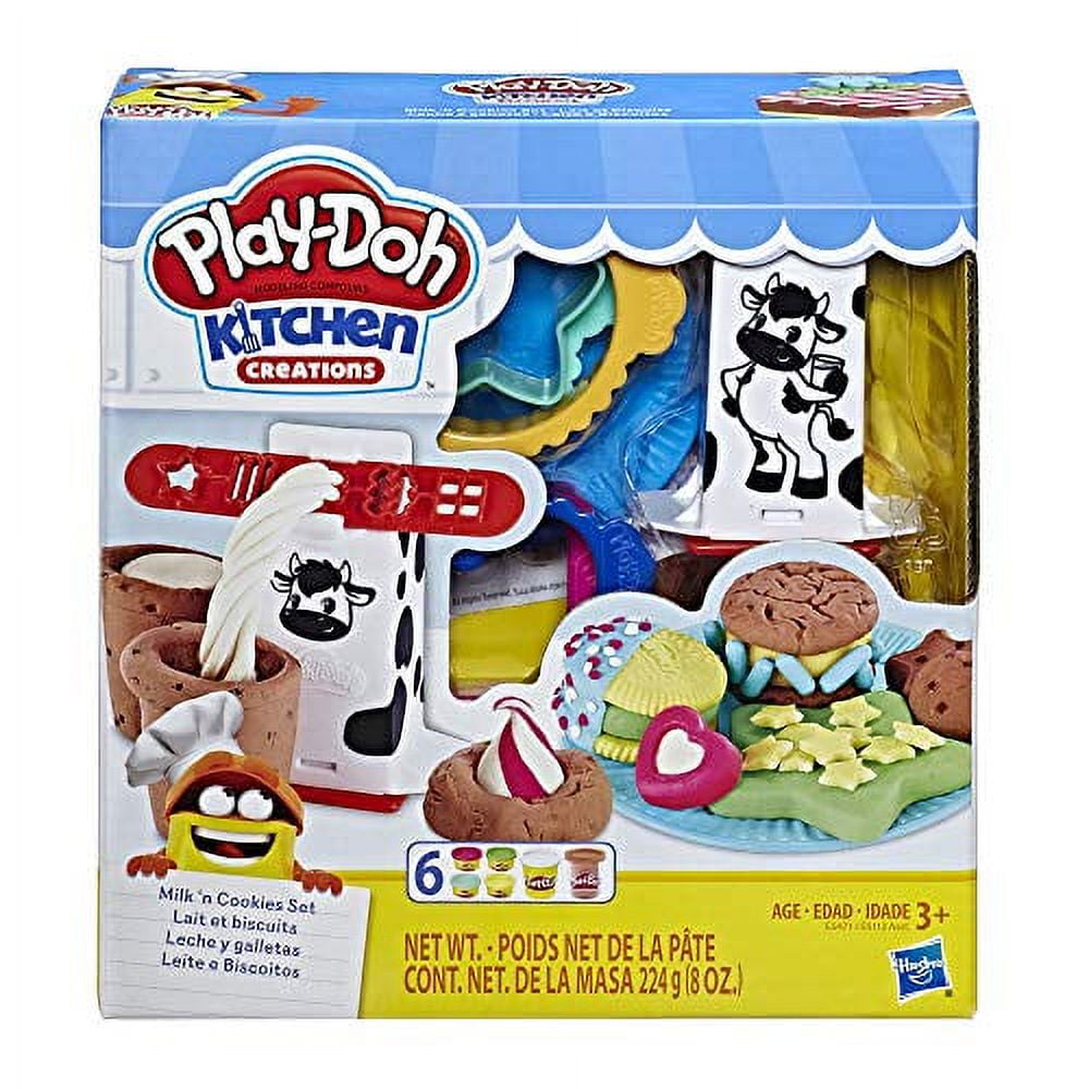 Play-Doh Kitchen Creations Big Grill Playset 40-Piece BBQ Toy for
