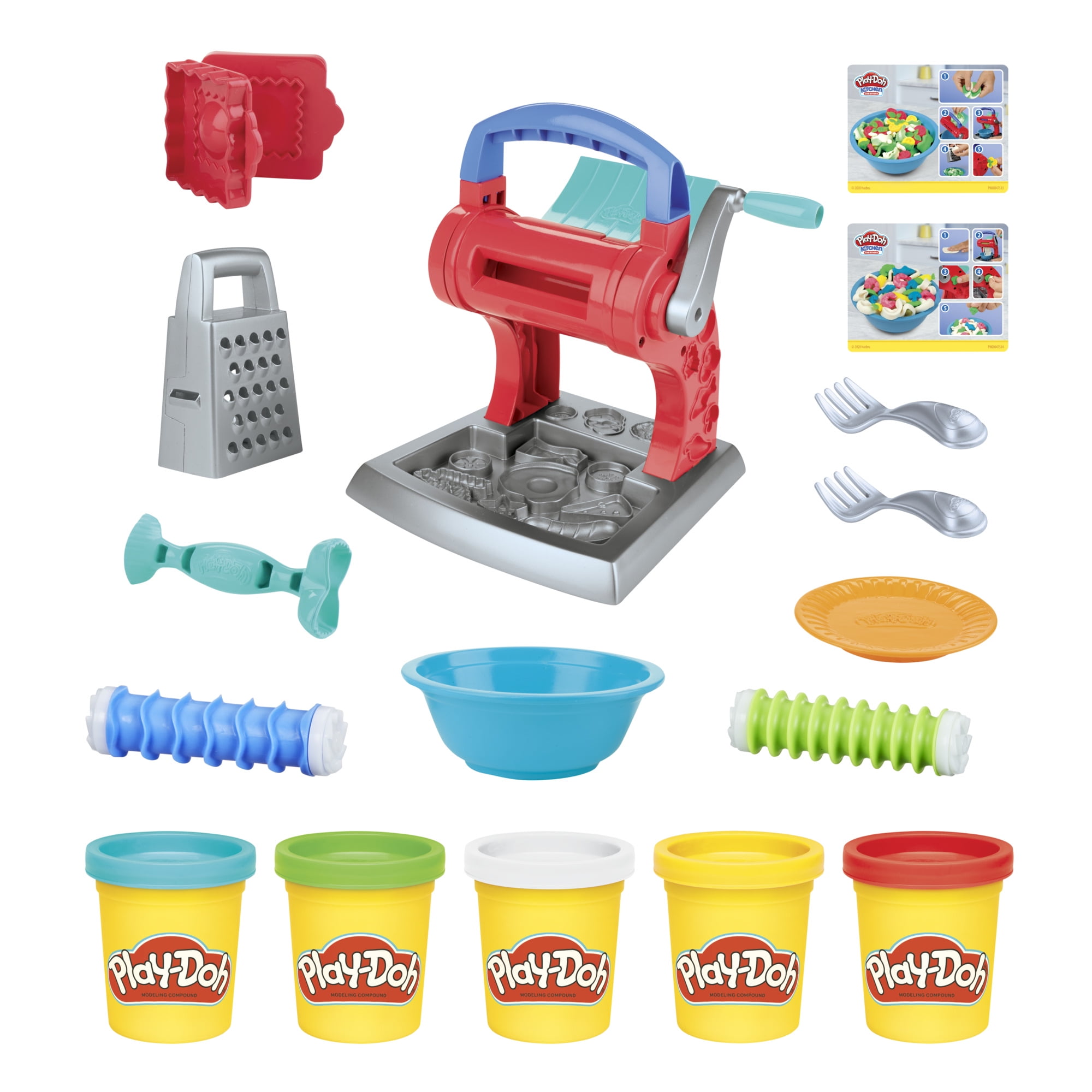 Clay Dough Sets Play Dough Tools Kitchen Creations Noodle - Temu