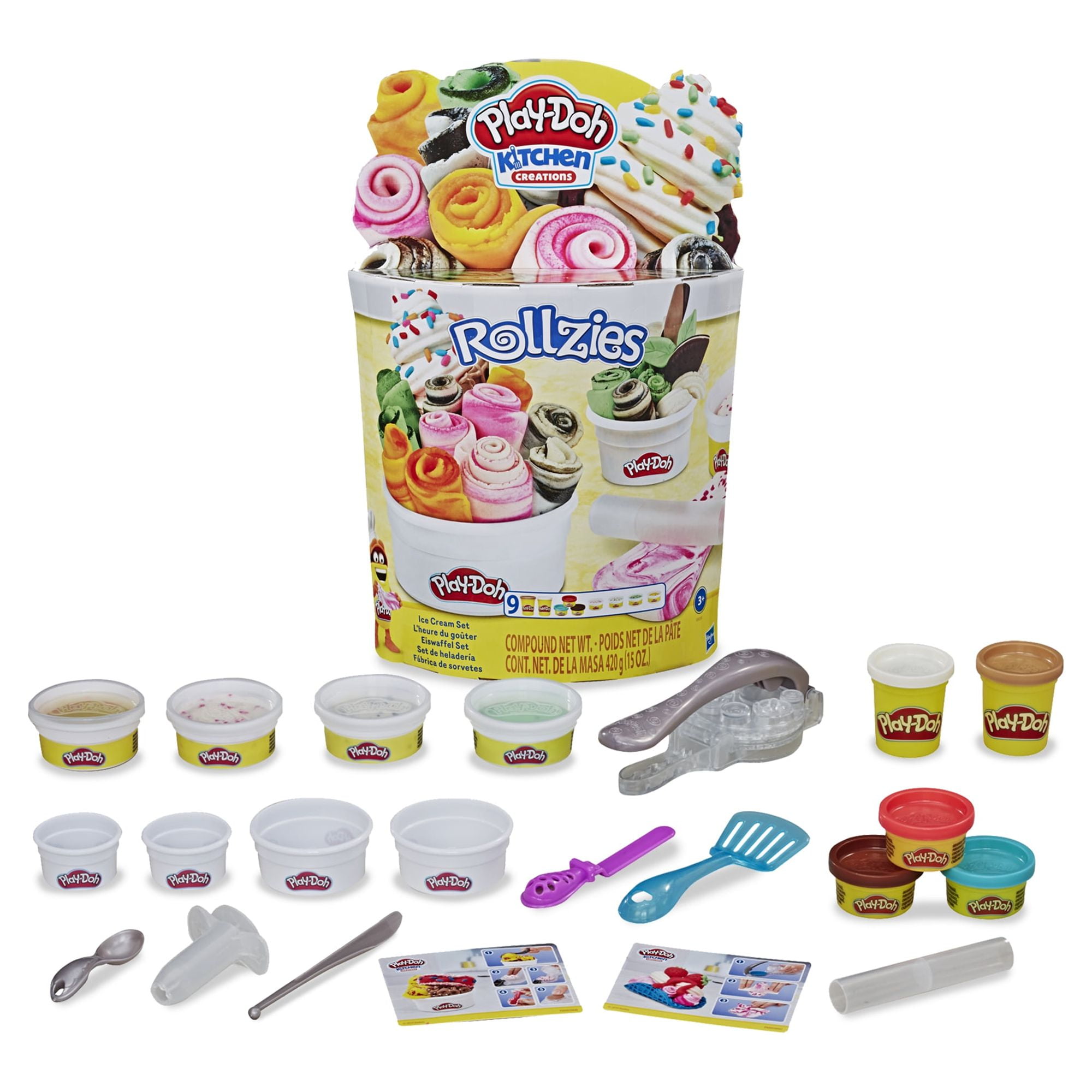 Color Dough for Kids Play Toys, Noetoy 26 PCS Ice Brazil