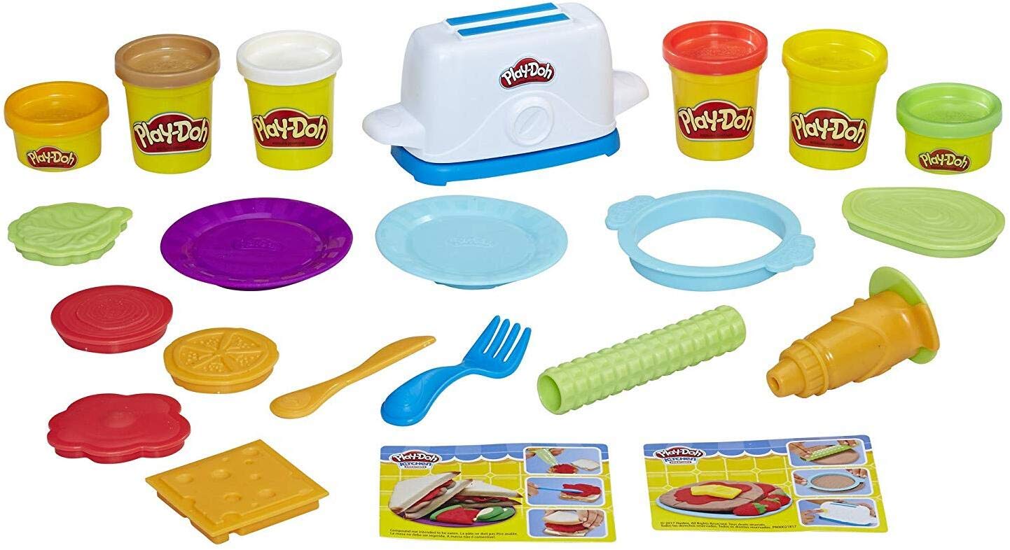 Play-Doh Kitchen Creations Toaster Creations Play Set, 6 Cans (10 oz) - image 1 of 6