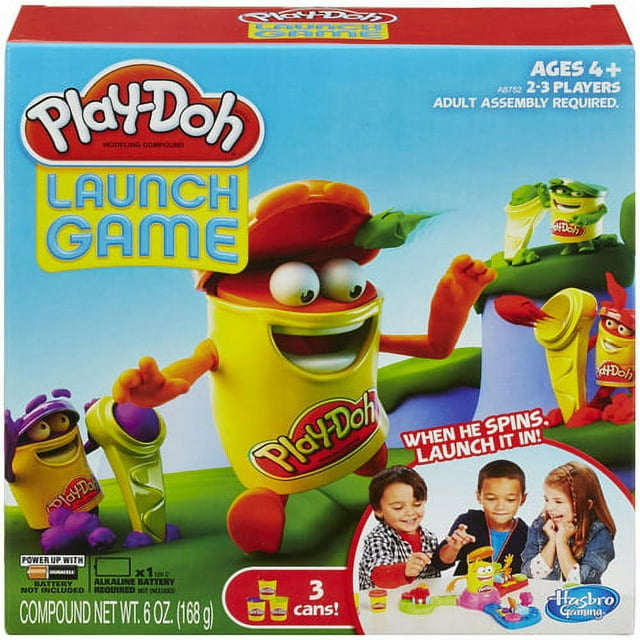 Play-Doh Launch Game with 3 Cans of Play-Doh