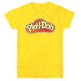 thumbnail image 1 of Play Doh Lid Women's T Shirt, Yellow, Medium, 1 of 6