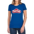 thumbnail image 1 of Play Doh Logo in Doh Women's T Shirt, Royal, Medium, 1 of 6
