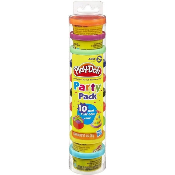 Play-Doh Mini 10 Count Party Pack, 10 oz (Multicolor)
