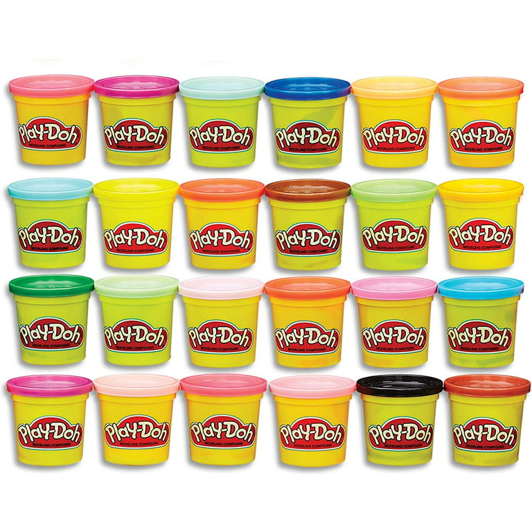 Play-Doh Modeling Compound 24-Pack Case of Colors, Non-Toxic, Multi-Color, 3-oz