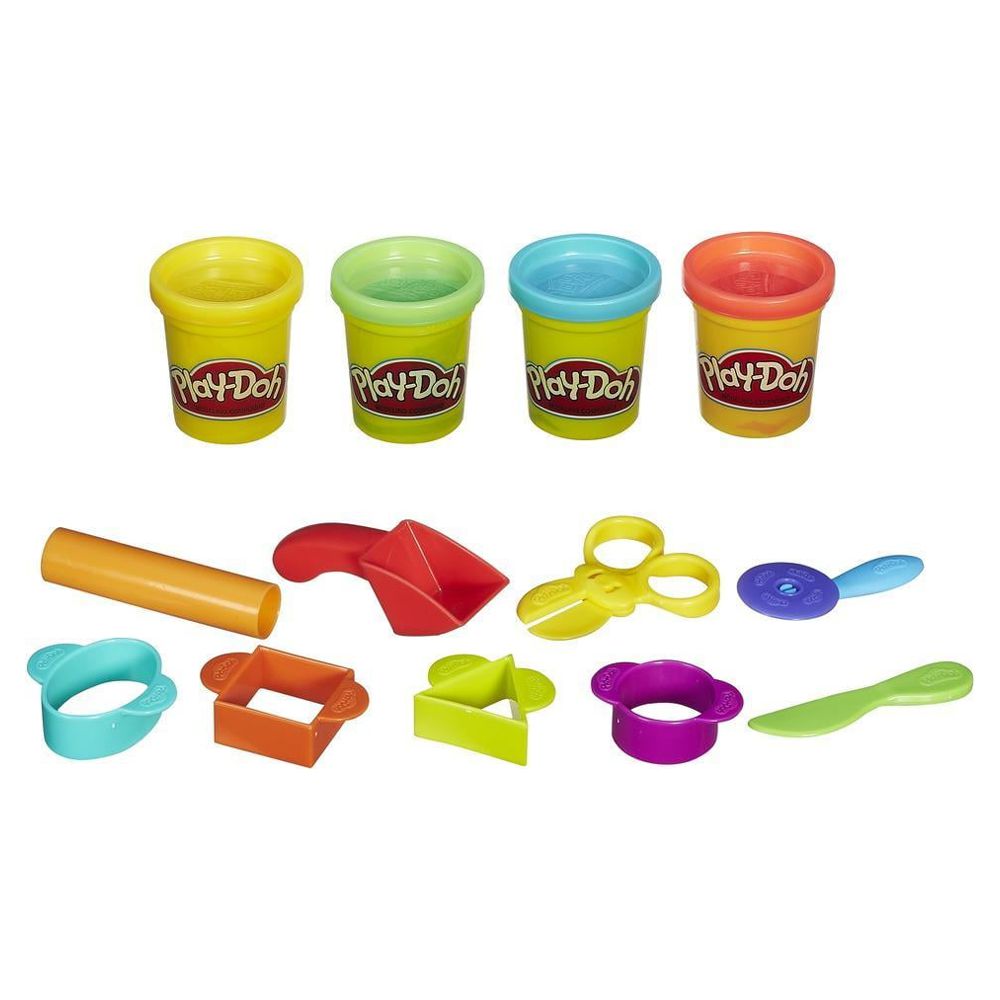 Play-Doh Modeling Compound Starter Play Dough Set for Boys and Girls - 4 Color (4 Piece) - image 1 of 3