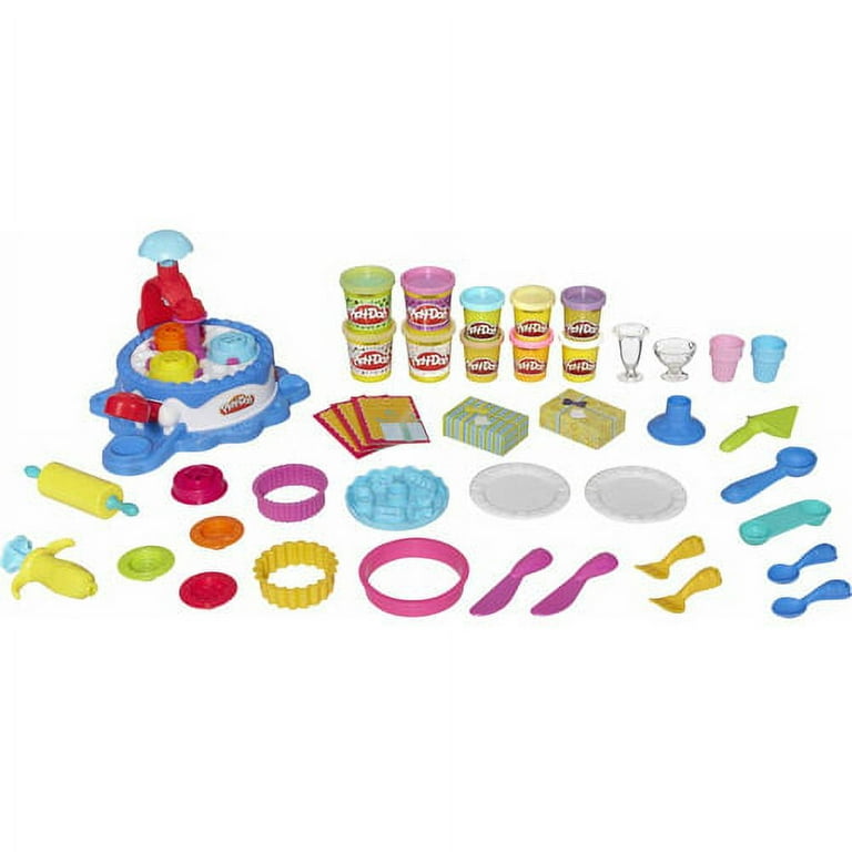 Play doh ice cream best sale shop and cake and cupcakes