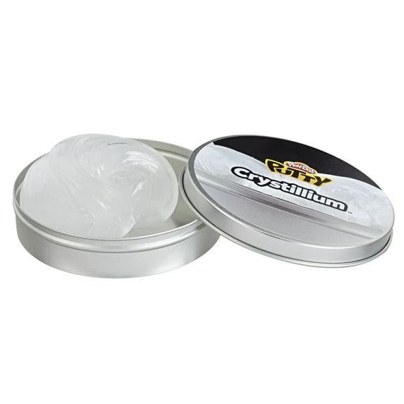Play-Doh Putty Crystillium Clear Putty for Kids, 3.2-Ounces Modeling Compound