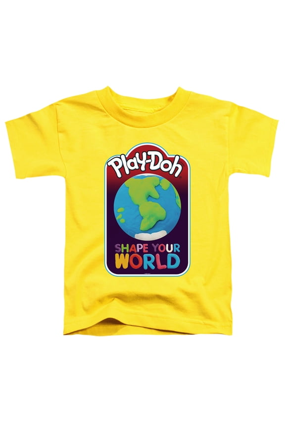 Play Doh Shape Your World S/S Toddler T-Shirt Yellow