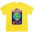 thumbnail image 1 of Play Doh Shape Your World S/S Youth 18/1 T-Shirt Yellow, 1 of 1