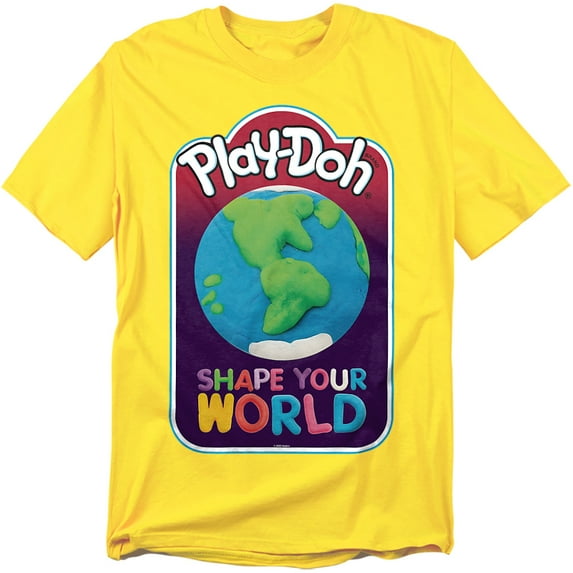 Play Doh T-Shirt Shape Your World Unisex Graphic Tee For Men & Women