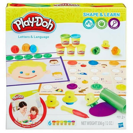 Play-Doh Shape and Learn Letters and Language