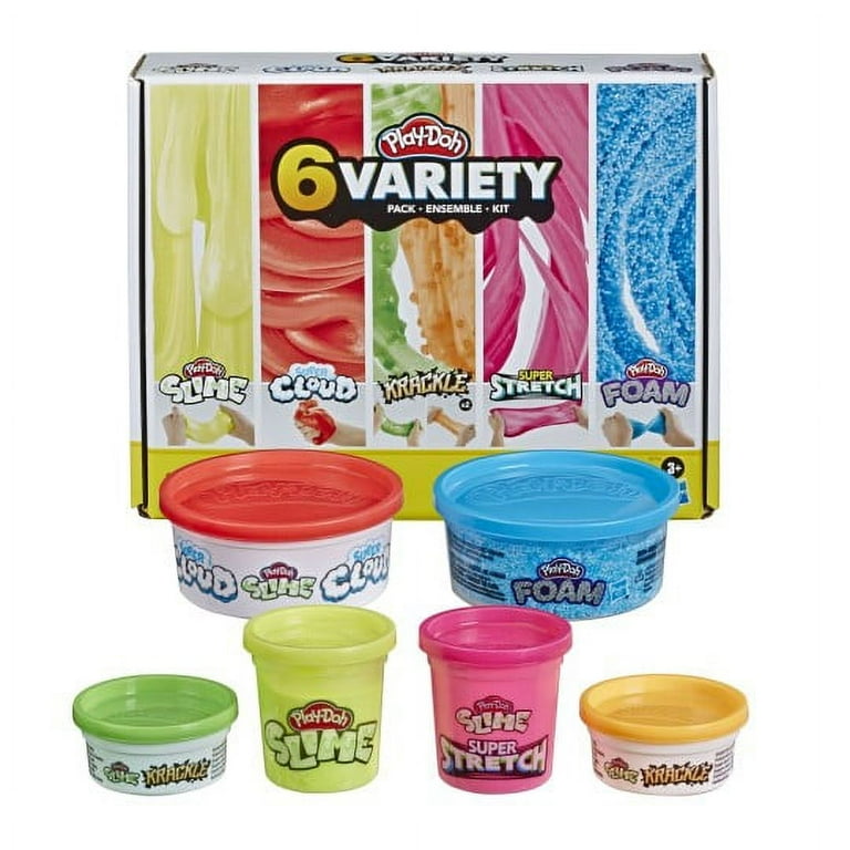 Buy Play-Doh Slime Compound Variety, Pack of 6