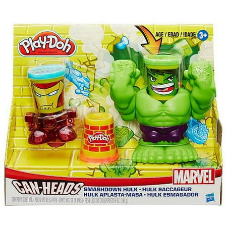 Play-Doh Smashdown Hulk Featuring Marvel Can-Heads