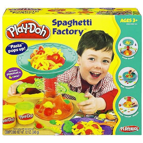 Learn Colors with Play Doh Pasta Spaghetti Making Machine Toy Appliance and  Surprise Toys 