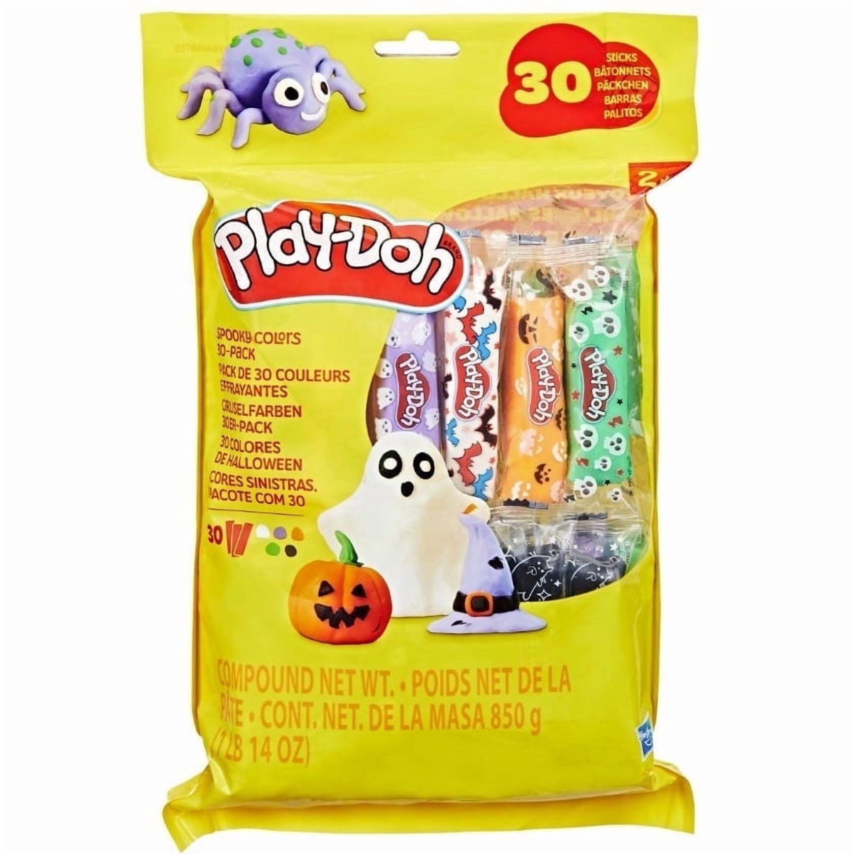 Play-Doh Spooky Colors 30-Pack, Individually Wrapped Fall / Autumn