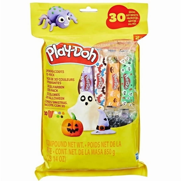 Play-Doh Spooky Colors 30-Pack, Individually Wrapped Fall / Autumn Arts & Crafts