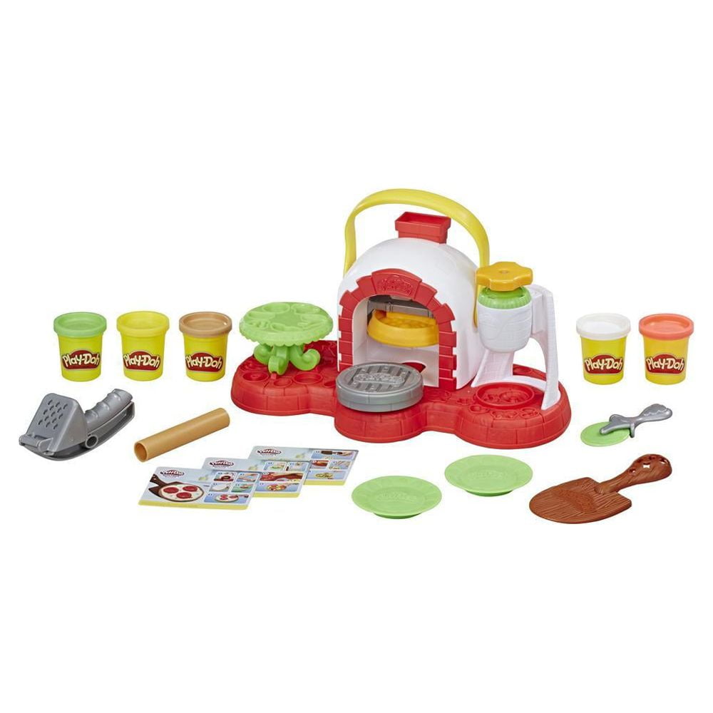  Play-Doh Kitchen Creations Stamp 'n Top Pizza Oven Toy
