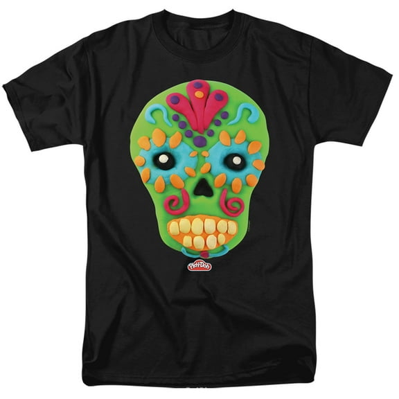 Play Doh T-Shirt Sugar Skull Unisex Graphic Tee For Men & Women