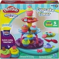 thumbnail image 1 of Play-Doh Sweet Shoppe Cupcake Tower Food Set with 5 Cans of Play-Doh, 1 of 2