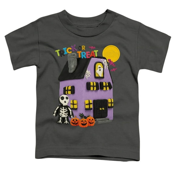 Play Doh Trick Or Treat S/S Toddler T-Shirt Charcoal