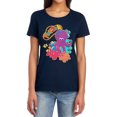 thumbnail image 1 of Play Doh Under The Sea Women's T Shirt, Navy, Small, 1 of 6