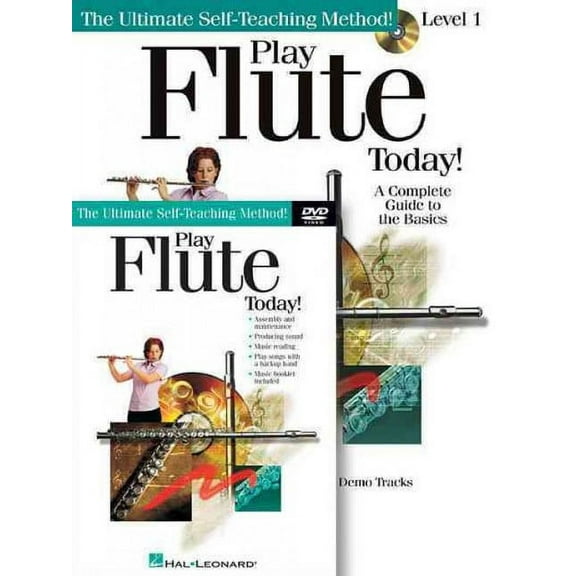 Play Flute Today! Beginner's Pack: Book/Online Audio/DVD Pack (Paperback)