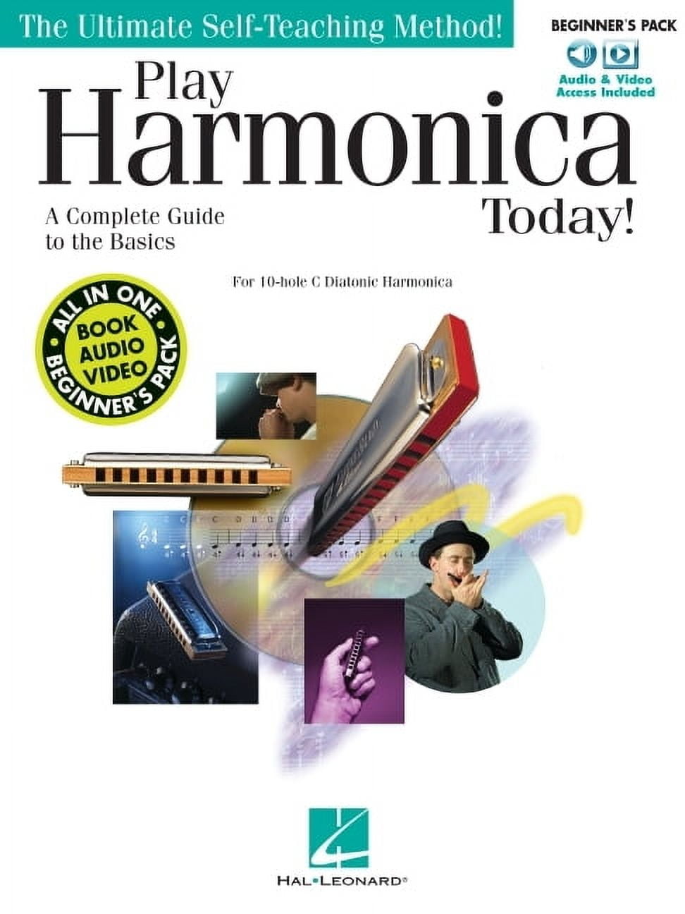 Play Harmonica Today! Beginner's Pack - Level 1 Book/Online Media, (Paperback)
