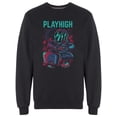 thumbnail image 1 of Play High Astronaut Graphic Sweatshirt Men -Image by Shutterstock, Male Small, 1 of 2