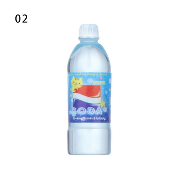 Play House Dolls Accessories Miniatures Decoration ob11 Model Dollhouse Miniature Food Mini Juice Bottles Drink Bottle Simulation Drinks 2