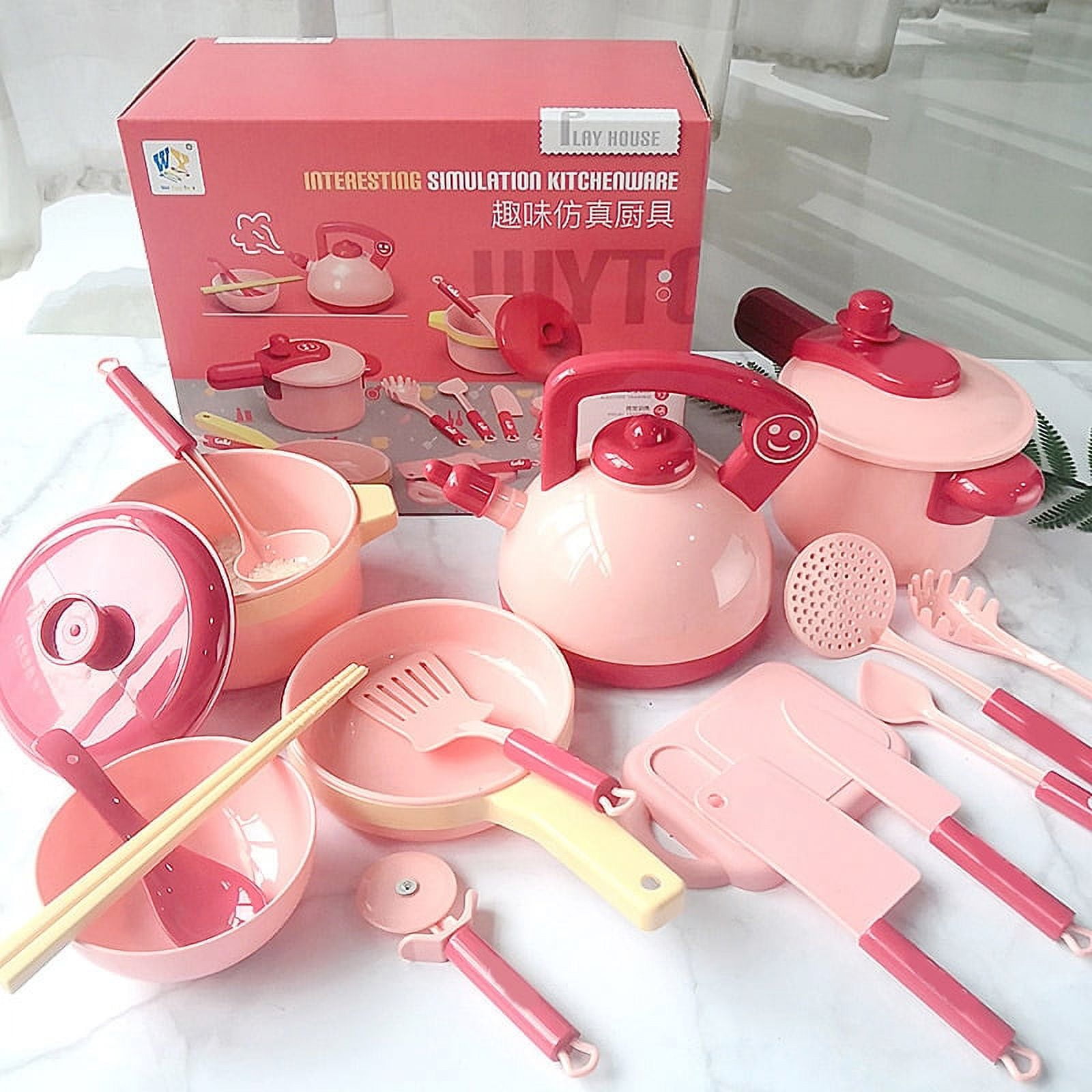 Baketivity Kids Baking Set, Meal Cooking Party Supply Kit for Teens, Real  Fun Little Junior Chef Essential Kitchen Lessons, Incl