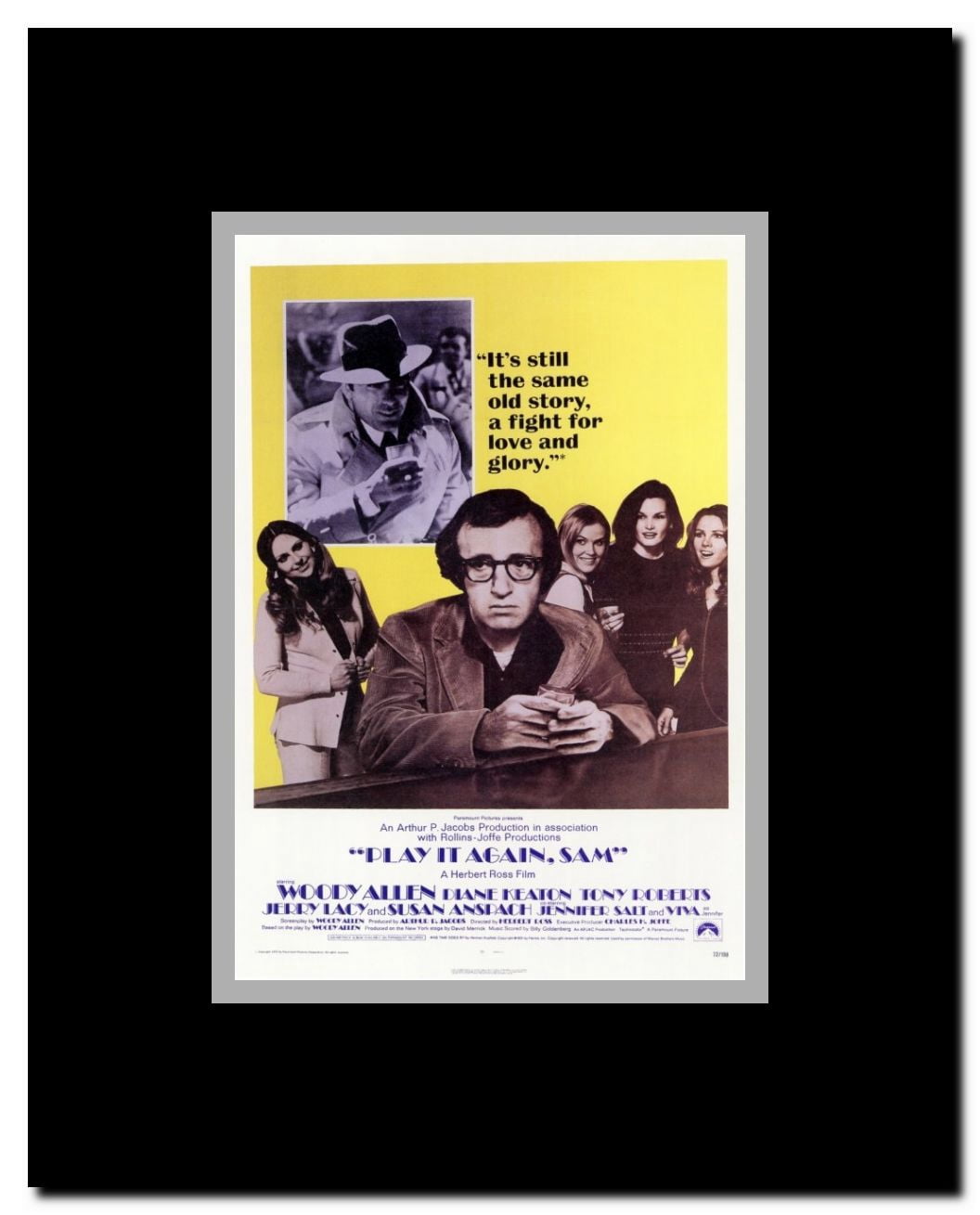 Play It Again Sam Framed Movie Poster