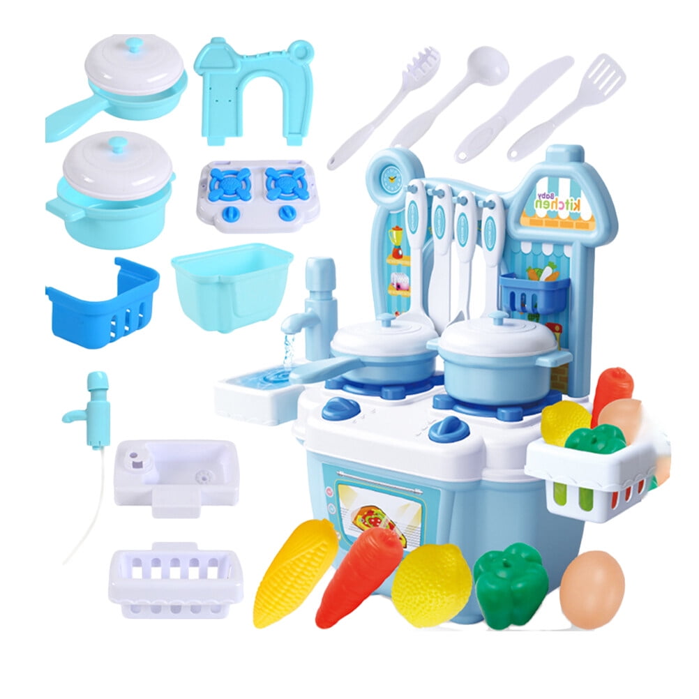 Play Kitchen Set for Toddlers Kids Ages 38, Kids Toddler Kitchen