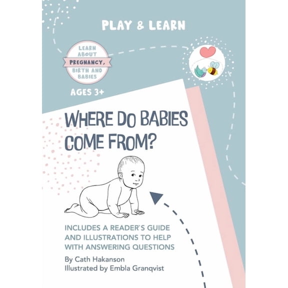 Play & Learn Where do Babies Come From?: Anatomically Correct Paper Dolls Book for Teaching Children About Pregnancy, Conception and , Book 4, (Paperback)