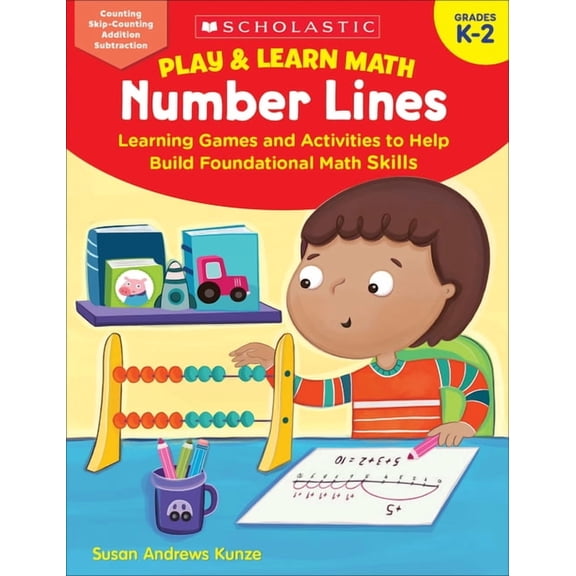 Play & Learn Math: Number Lines, (Paperback)