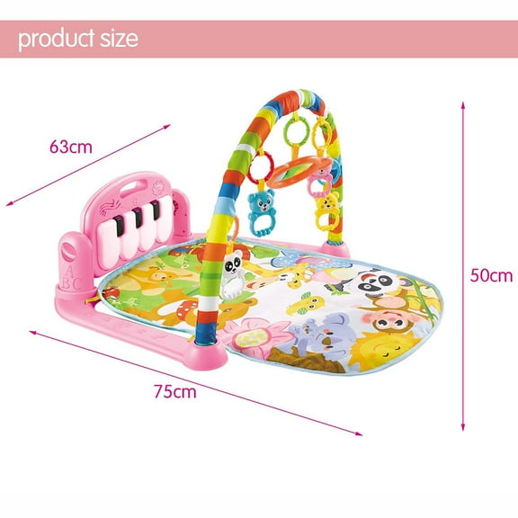 Play Mat,Kick And Play Time Musical Play Piano Playmat Kick Dazzduo Play Mat Toddlers Tummy Time Mat Center Musical Kick Play Time Play Mirror Play Musical Center Piano Mirror Play Mat