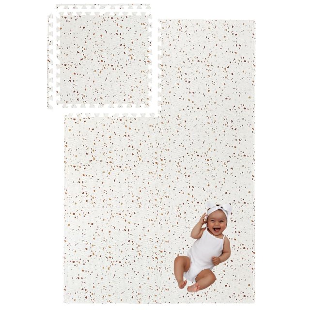 Play Mat for Baby, Toddler and Infants, Six Interlocking Tiles Made