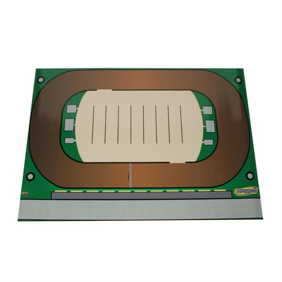 Play Matz Childrens Play Mat, Carbon Speedway Dirt Track